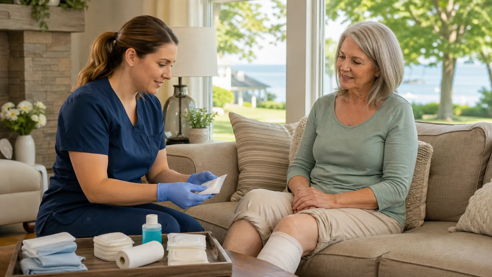 Prevent Surgical Wound Complications at Home in Michigan: Care Plan